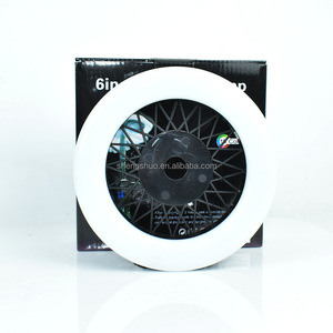 Coloré narguilé lumière Led anneau lampe grille trou rond boucle Shisha discothèque Bar fumer fête atmosphère - Product Image 2