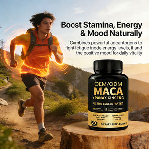 Vente en gros usine : Complément alimentaire à base de Maca, Gummies Maca Plus Énergie, Maca Noire pour Femmes et Hommes, Capsules Bio - Prix - Product Image 5