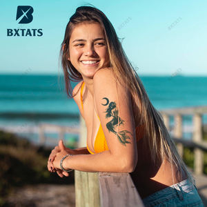 Autocollants de <span class=keywords><strong>tatouage</strong></span> personnalisés à transfert d'eau, motif baleine, sirène, dauphin, <span class=keywords><strong>tatouage</strong></span> imperméable pour femmes, encre de jus, <span class=keywords><strong>tatouage</strong></span> semi-permanent - Product Image 3