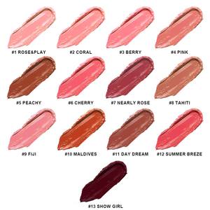 Ochain Couleurs Personnalisées Mat Ultra Pigmenté Longue Durée Étanche <span class=keywords><strong>Cremy</strong></span> Cheek Visage Maquillage Blush Rose Crème Blush - Product Image 5