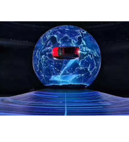 Écran vidéo Led rond 3d à 360 degrés, affichage couleur intérieur extérieur P3 P6 sphère affichage mural Led Module sphérique en forme de boule