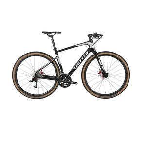 Mon Vélo de Route Léger en Carbone Mat Bleu pour Hommes 45*700C GRAVEL XC 24 Vitesses Manuel Racing Sans Fourche - Product Image 6