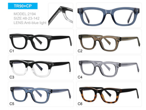 Occhiali Anti Luce Blu Alla Moda con Logo Personalizzato per Boutique e Uso Quotidiano - Product Image 3