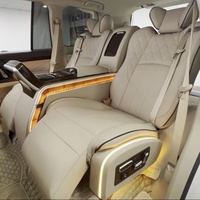Asiento de coche SUV de lujo con reposabrazos para Land Cruise con sistema inteligente de pantalla táctil