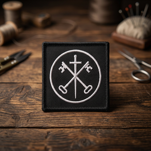 BADGE BRODÉ À LA MACHINE - Product Image 2
