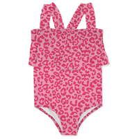 Personnalisé plage vacances ou piscine volants maillots de bain filles rides blouse bébé petite fille UV Bikini plissé Bikini
