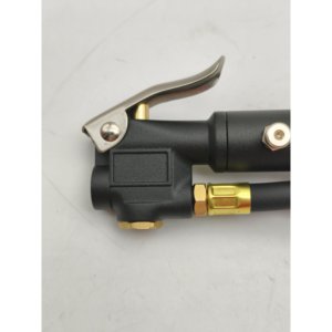Manomètre de pression des pneus U-NAI UN-9604M 0-160 PSI avec tuyau d'air épaissi anti-explosion, corps en plastique ABS, affichage multi-unités, aiguille, pour voiture - Product Image 5