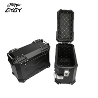 Boîte latérale de moto en aluminium AYAY 30L 38L, sacoche arrière, valise pour la modernisation et la mise à niveau