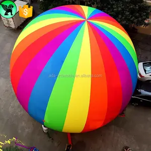 High Quality Sublimation Inflatable Rainbow Balloon Customized Giant Balloon Inflatable For Outdoor Event A079
