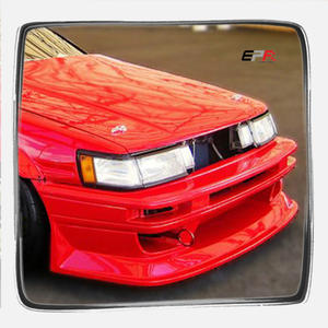 Pare-chocs avant pour TOYOTA AE86 Levin Style RUF Matériau en fibre de verre - Product Image 1