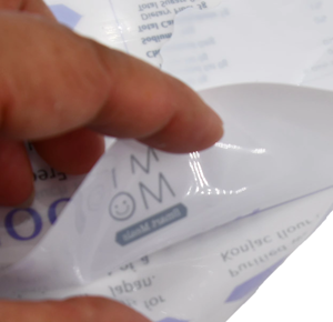 Bolsas de embalaje con cremallera de calamar de ternera de caramelo selladas de tres lados con ventana brillante personalizables de diferentes tamaños - Product Image 3