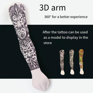 Brazo de Práctica de Silicona para Tatuajes, 63 cm, Alta Simulación, Brazo de Entrenamiento Suave para Suministros de Tatuaje - Product Image 5