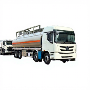 Camion-citerne à huile en aluminium Foton 30000L 8x4, camion de livraison de carburant, camion de transport de diesel et d'essence - Product Image 2