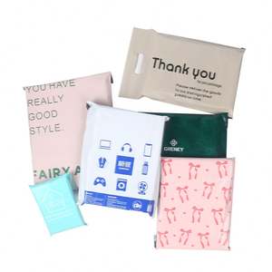 Cheap Strong Eco-Friendly Poly Mailers White Purple Plastic Express Courier <b>Mailing</b> <b>Bags</b> with Protection Online Postage Shop - Product Image 2