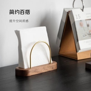 Rắn Gỗ Khăn Ăn Mô Chủ Với Sáng Tạo Thiết Kế Thẳng Đứng Sang Trọng Đơn Giản Bàn Ăn Lưu Trữ Giá Cho Nhà & Nhà Hàng - Product Image 4