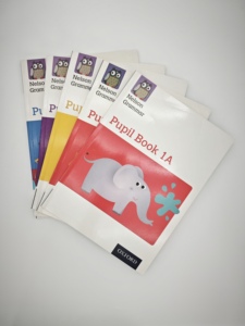 หนังสือเรียนนักเรียนเนลสัน แกรมเมอร์ ระดับ 1-<span class=keywords><strong>4</strong></span> <span class=keywords><strong>ป</strong></span>กอ่อน พิมพ์ออฟเซต เย็บกี่อย่างดี - Product Image 1