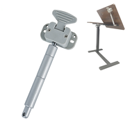 Vérin à gaz réglable et verrouillable pour bureau, support télescopique hydraulique personnalisé à commande d'angle pour mobilier