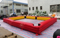 Mesa de Snookball Inflable Divertida de Alta Calidad, Billar Humano Inflable, Material de PVC con Certificación CE, Uso en Exteriores, Tamaño Personalizable