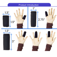 Bingyuan - Manga de Compresión con Bolsa de Gel Frío para Dedos de las Manos/Pies, No Tóxica, Duradera, Reutilizable, Alivio del Dolor, Clase II, Artritis