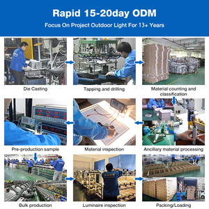 Lumen élevé extérieur Ip65 étanche 400w 500w 600w 700w intégré tout en un projet lampadaire LED solaire - Product Image 6