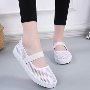 Mules de marche en maille respirante pour <span class=keywords><strong>femme</strong></span> baskets sans lacet chaussures - Product Image 5