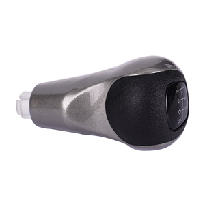 Honda Civic Gear <b>Shift</b> <b>Knob</b> 5-6 Speed Leather Ergonomic Manual Transmission Auto Accessory - Product Image 4