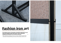 Présentoir pliable moderne à rotation personnalisée pour carreaux de céramique, présentoir pour salle d'exposition, marbre, granit, pierre de quartz, mosaïque, présentoir pour échantillons
