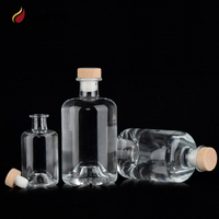 Verre Whisky Tequila Vodka Gin Vin 100ml 250ml 500ml 750ml Décanteur Forme Unique Vide Fantaisie Boisson Alcoolisée Bouteille de Liqueur