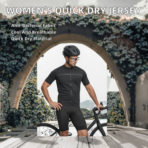 Conjunto de Jersey de Ciclismo Personalizado para Mujer 2026, Impreso, de Secado Rápido, Antibacterial, Transpirable, de Manga Corta para Verano, para Ciclismo de Carretera y MTB, Diseño ODM - Product Image 2