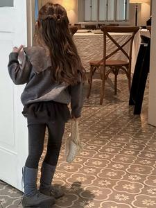 Meisjes Herfst Winter Trui 2025 Nieuwe Stijl Koreaanse Stijl Baby Meisjes Top Stijlvolle Lange Mouwen Gebreide Kinderkleding - Product Image 3