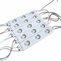 Module LED à injection de haute qualité IP65 SMD3030 3W DC12V 24V 3 LED pour la décoration des feux arrière de camion, livraison rapide