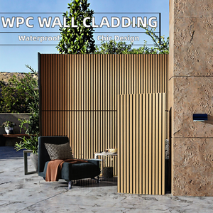 Panneaux acoustiques en bois imperméables <span class=keywords><strong>WYC</strong></span>, panneaux modernes insonorisants les plus vendus pour salon, chambre à coucher, hôtel - Product Image 4