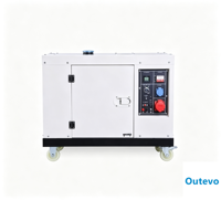 10-1000kw Genset Diesel Bobig Rangka Terbuka Senyap Besar dengan Start Otomatis 480V Efisiensi Tinggi dari Produsen