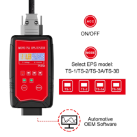 Testeur EPS WOYO PL058 12V sur banc pour volant électrique Tesla Model Y/S/3/X, détecteur de moteur de direction, outil de diagnostic automobile