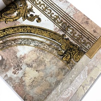 Tissu Jacquard Haute Précision 35% Polyester 65% Rayonne à Motifs Dorés : Esthétique Baroque Icône Rencontre le Luxe Léger Moderne