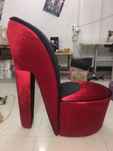 Fauteuil de Salon Design Moderne et Créatif en Forme de <span class=keywords><strong>Chaussure</strong></span> à <span class=keywords><strong>Talon</strong></span> Haut - Product Image 6