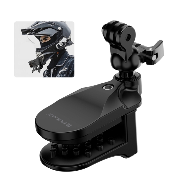 High Quality Cheap PULUZ Motorcycle Helmet Chin Clamp Mount for Other Action Cameras