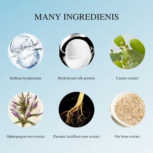 Wishgan Pure Natural Organic Silk Facial <strong>Mask</strong> High Quality Hyaluronic Acid Collagen Infused Travel Cotton Compressed Facemask - Product Image 3