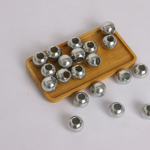 Cuentas de acero con orificio pasante magnético débil 3mm 4mm <span class=keywords><strong>5mm</strong></span> 6mm 10mm <span class=keywords><strong>304</strong></span> bolas de acero inoxidable con agujeros sin rosca perforados - Product Image 2