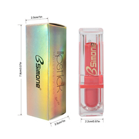Rouge à lèvres thermochromique scintillant, hydratant longue durée, 6 teintes, OEM ODM, marque privée, logo personnalisé, vente en gros