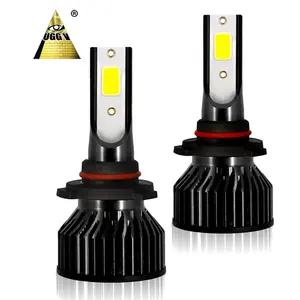 Lampu LED fokus untuk mobil H3 H7 H11 Xenon T5 lampu mobil Maryland LED-6000K model temperatur warna H4 H8 H9 H10 H13