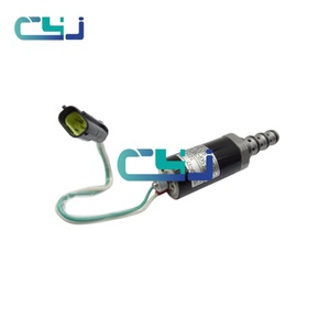 Vanne solénoïde de pompe hydraulique KDRDE5K-20/40C07-203A SKX5P-17-208 pour excavatrice R215-7 SK200-3, pièces d'excavatrice - Product Image 6
