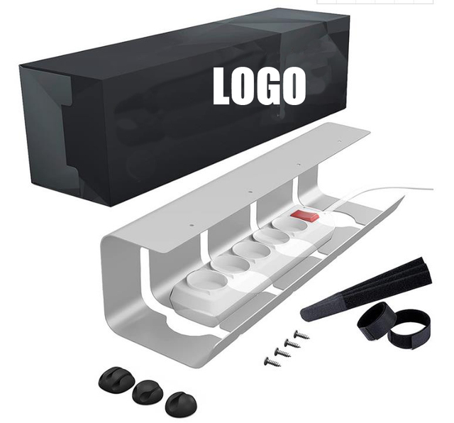 Stainless Steel Wholesale Under Desk Box Cable Wires Management Box Single  Square Other Home Storage & Organization