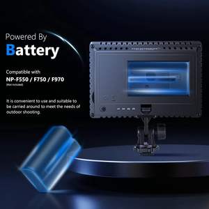 <span class=keywords><strong>NEEWER</strong></span> 160 <span class=keywords><strong>LED</strong></span> CN-160 Panneau lumineux à intensité variable Ultra haute puissance Panneau Lumière vidéo pour appareil photo numérique Caméscope - Product Image 4