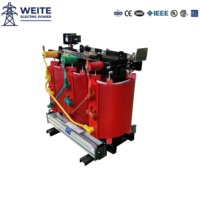 800kVA 1000kVA 1250kVA Trifaze Kuru Tip Trafo 11kv 480V Epoksi Reçine Döküm Bakır Sarımlı Güç Dağıtım Ekipmanı