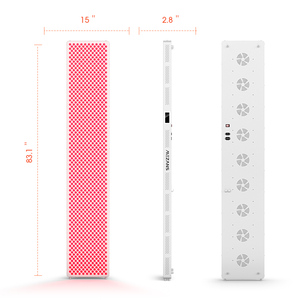 แผงไฟสีแดงครอบคลุมทั้งร่างกาย 660nm 850nm อุปกรณ์ LED แสงอินฟราเรดใกล้เคียง ครอบคลุมพื้นที่กว้าง ระบบดูแลผิวด้วยโฟโตไบโอโมดูเลชั่น - Product Image 4