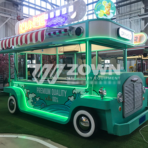 Energy Efficient Multi-Functional Electric Stainless Steel Dining Cart for Fast Food Ice Cream Fruits Food - Product Image 6