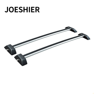 JOESHIER - Barra Transversal de Alta Calidad para Techo de Auto, Portaequipajes para HUMMER H3 2006-2013, Color Negro Plateado, Portaequipajes Superior - Product Image 1