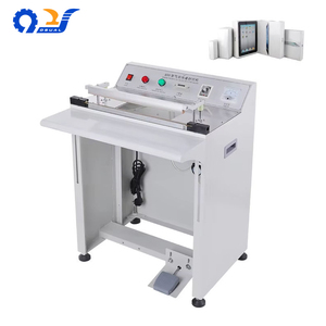 Machine de scellage thermique pneumatique à commande au <span class=keywords><strong>pied</strong></span>, modè<span class=keywords><strong>le</strong></span> 400, pour <span class=keywords><strong>film</strong></span> rétractable, carton, sacs plastiques et boîtes alimentaires - Product Image 1