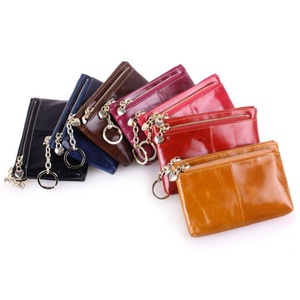 Hot Sale <b>Small</b> Pocket Coin <b>Purse</b> Top Grain Leather Wallet - Product Image 2